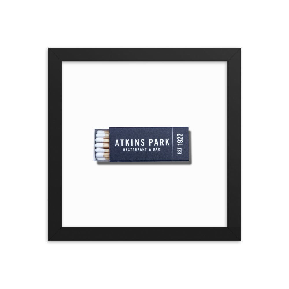 Atkins Park Framed Print - Liza Pruitt
