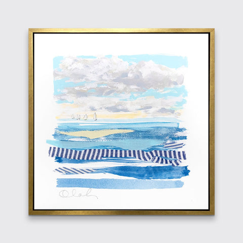 Atlantic Stripes 6 - Open Edition Canvas Print - Liza Pruitt