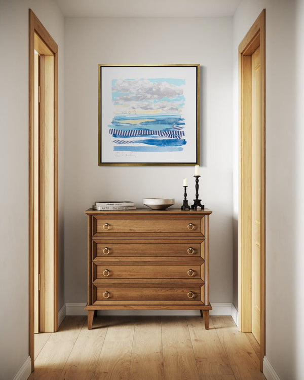 Atlantic Stripes 6 - Open Edition Canvas Print - Liza Pruitt
