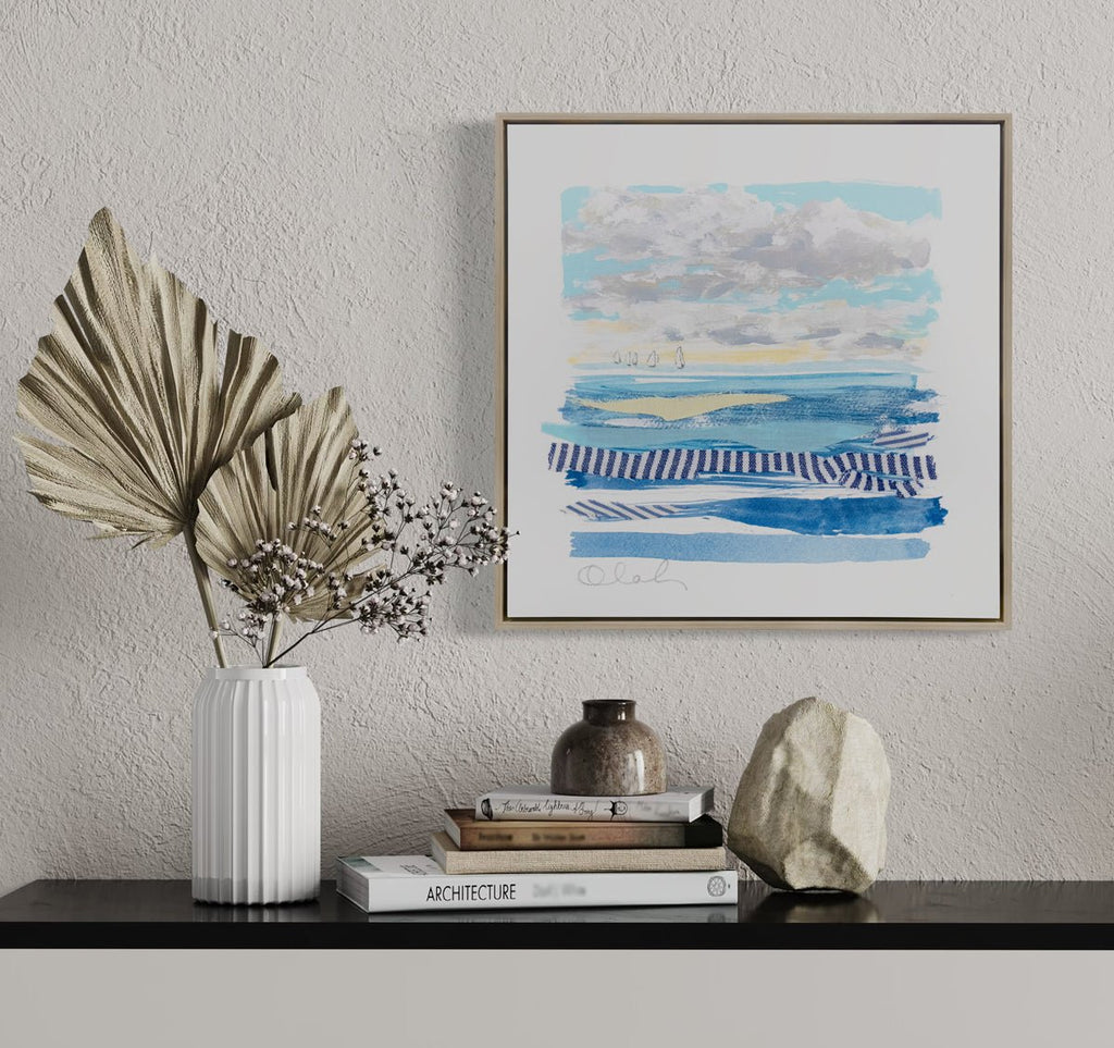 Atlantic Stripes 6 - Open Edition Canvas Print - Liza Pruitt