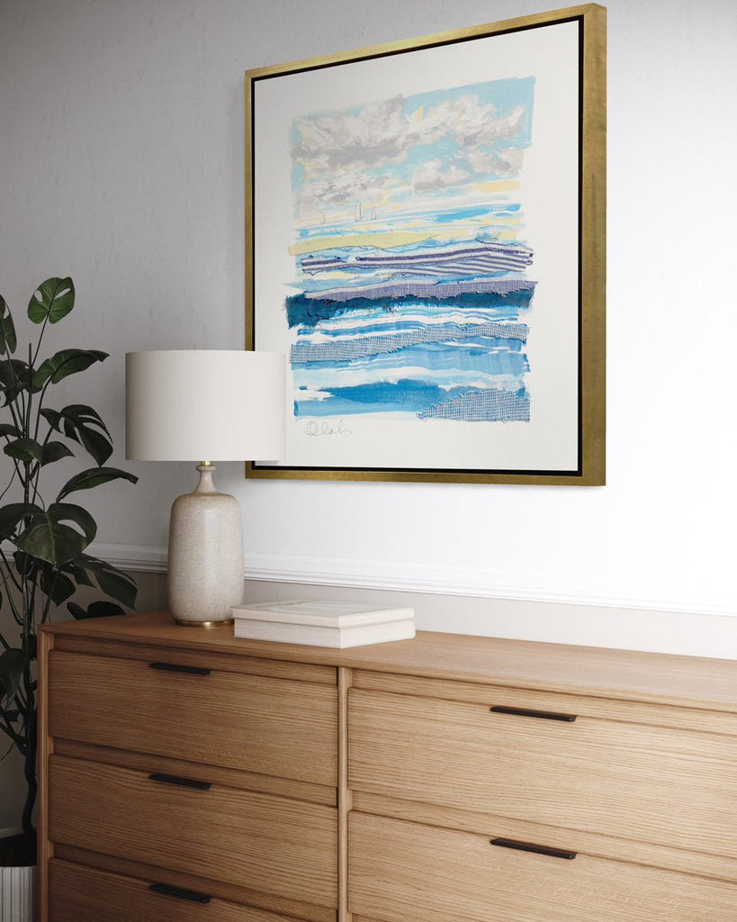 Atlantic Stripes 7 - Open Edition Canvas Print - Liza Pruitt