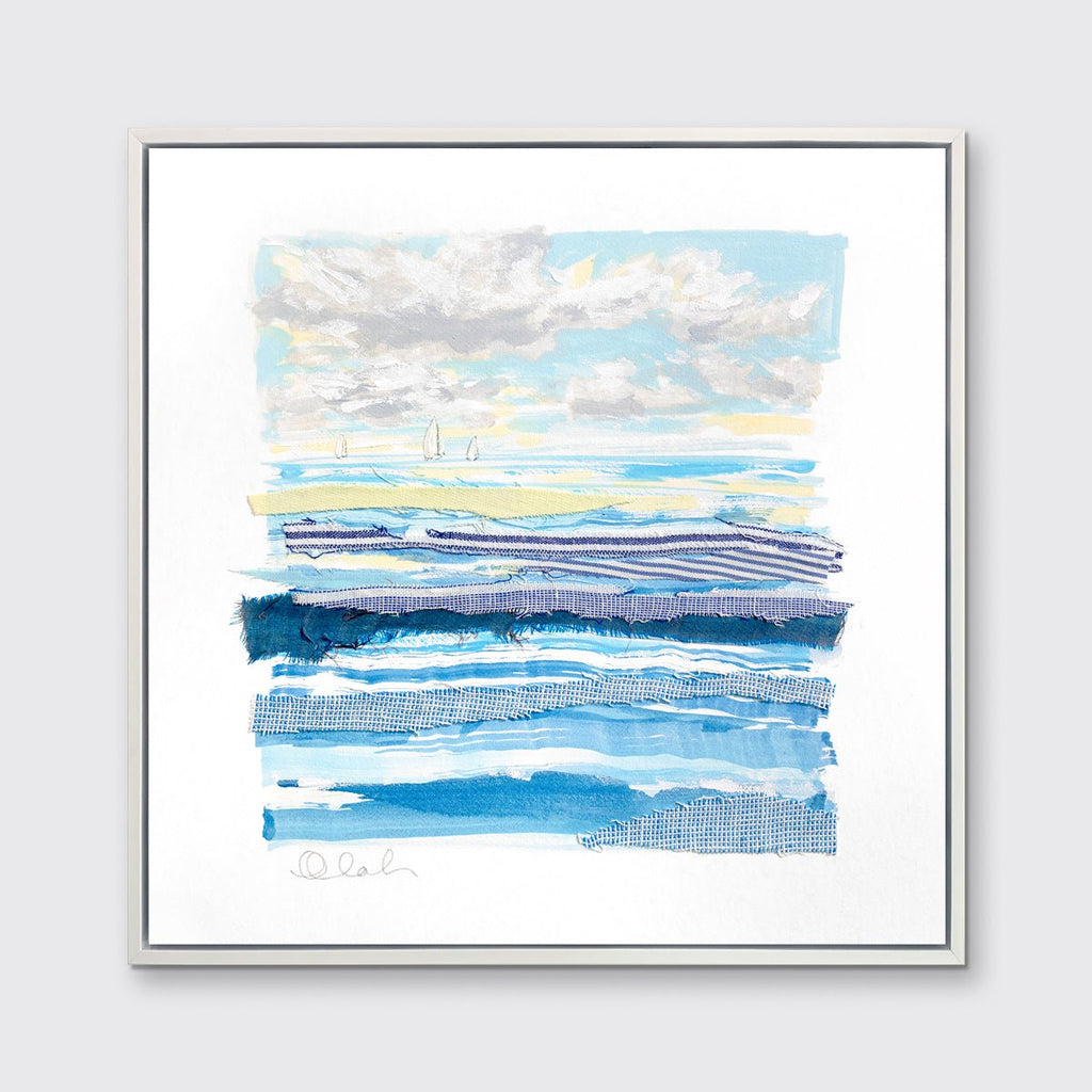 Atlantic Stripes 7 - Open Edition Canvas Print - Liza Pruitt