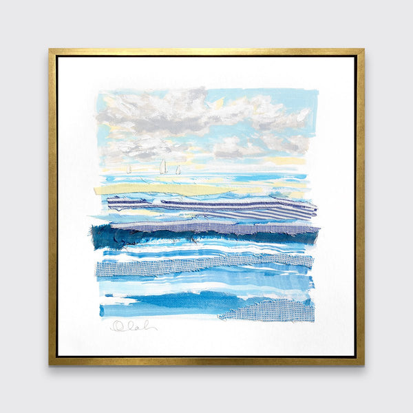 Atlantic Stripes 7 - Open Edition Canvas Print - Liza Pruitt