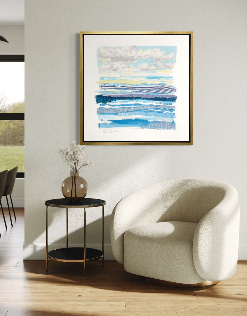 Atlantic Stripes 7 - Open Edition Canvas Print - Liza Pruitt