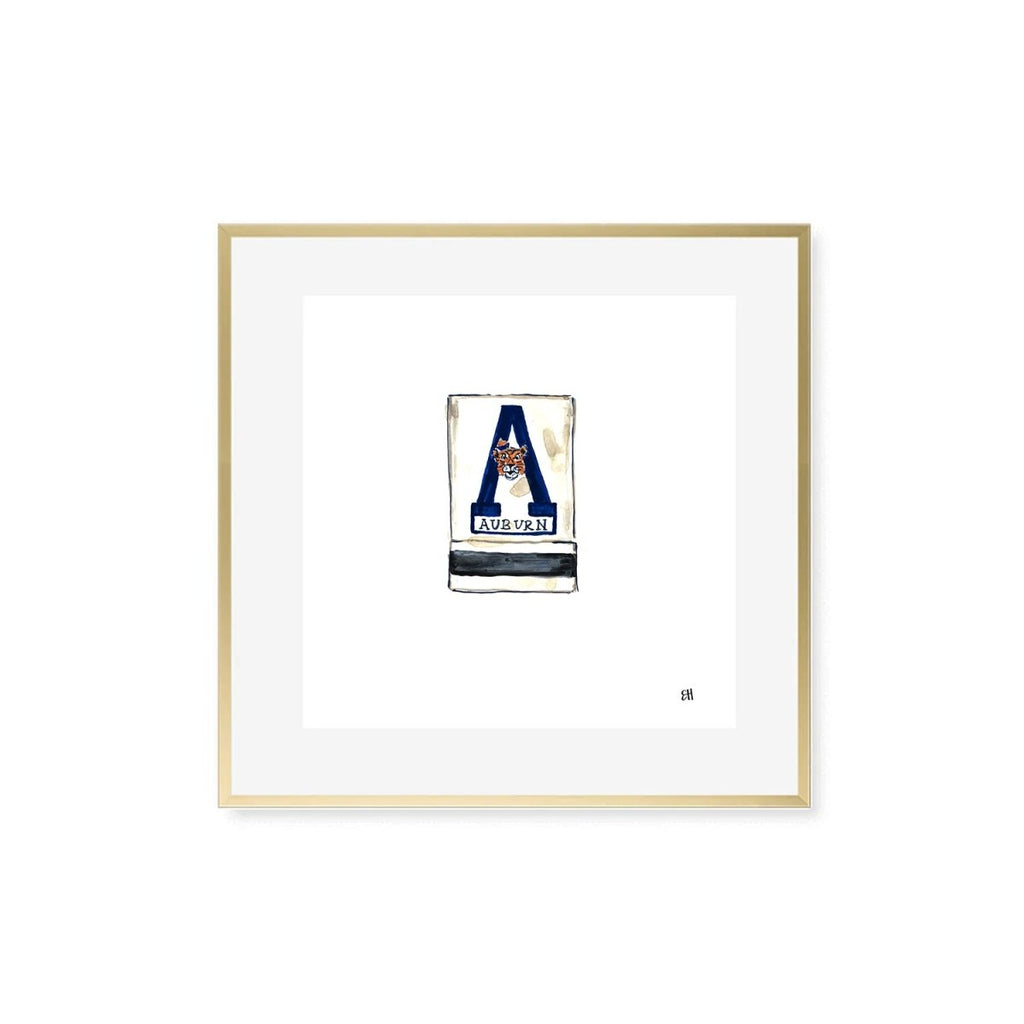 Auburn Matchbook Fine Art Print - Liza Pruitt