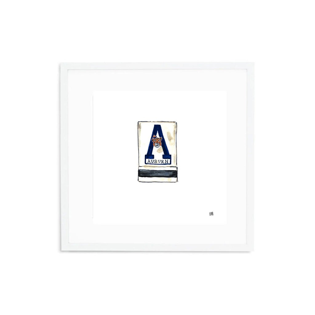 Auburn Matchbook Fine Art Print - Liza Pruitt