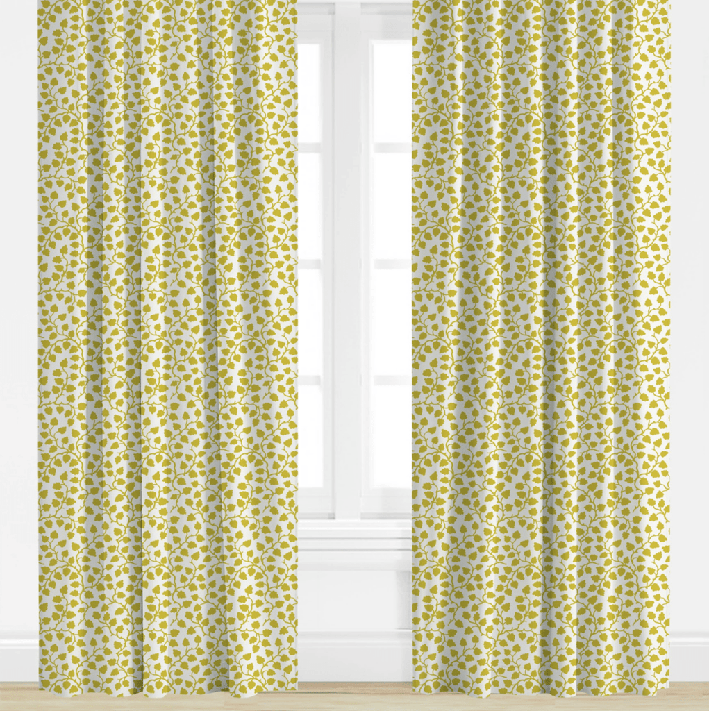 Audrey in Citrus Drapery Panel - Liza Pruitt