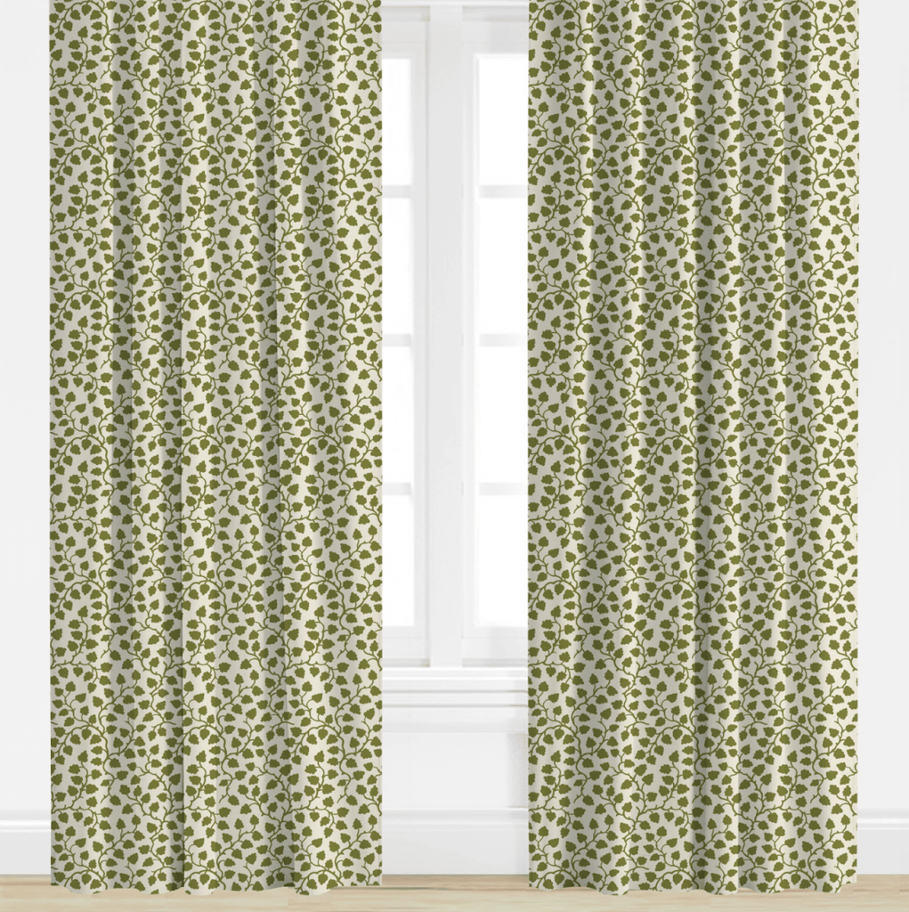Audrey in Olive Drapery Panel - Liza Pruitt