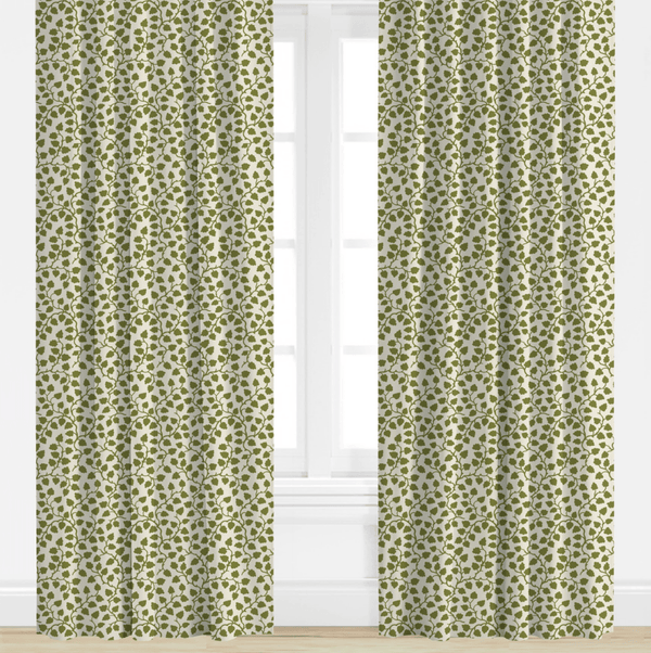 Audrey in Olive Drapery Panel - Liza Pruitt