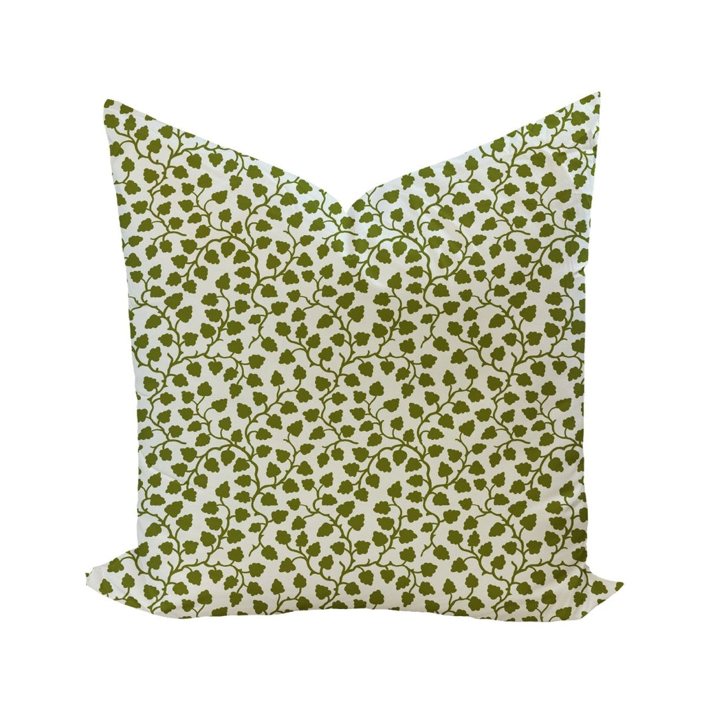 Audrey Pillow Cover in Olive - Liza Pruitt
