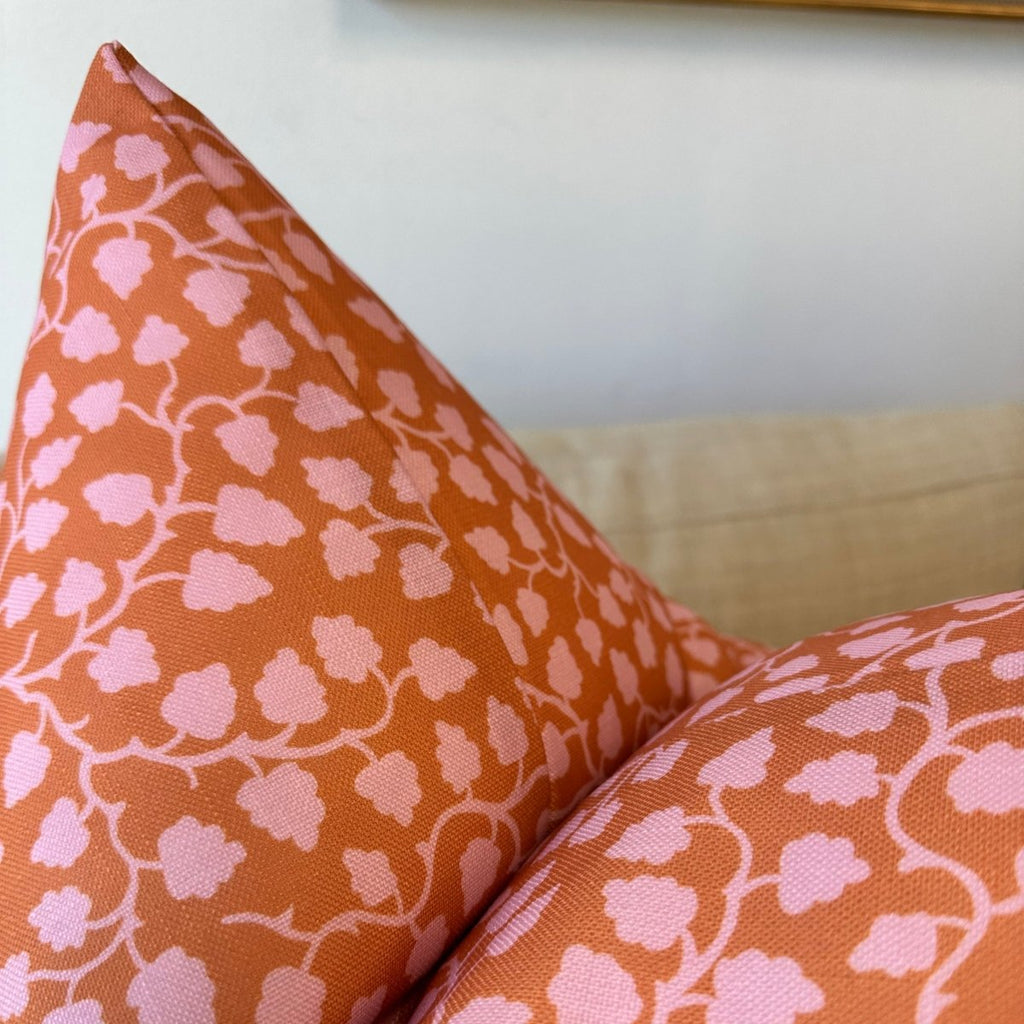 Audrey Pillow Cover in Sunset on Tangerine - Liza Pruitt