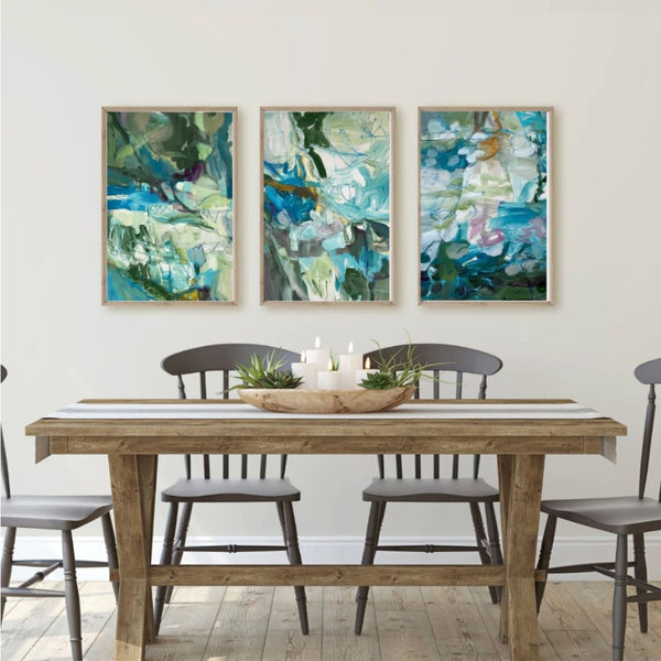 Awakening Blooms Trio | 16" h x 20" w - Liza Pruitt