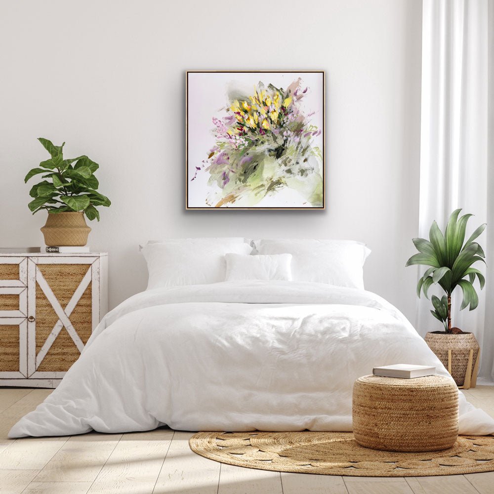 Awakening Light | 36" h x 36" w | Framed - Liza Pruitt