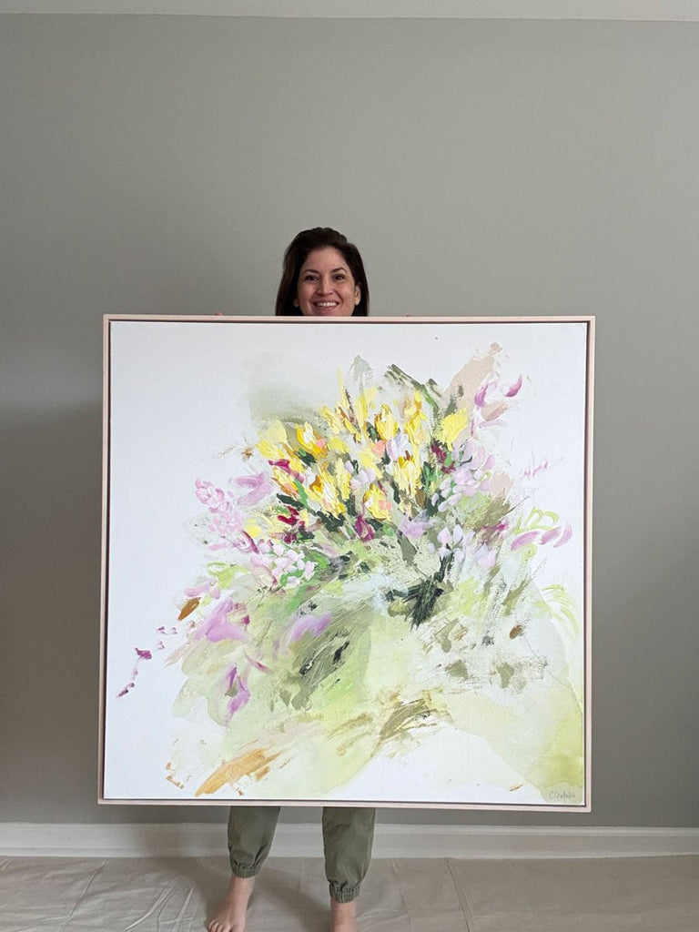 Awakening Light | 36" h x 36" w | Framed - Liza Pruitt
