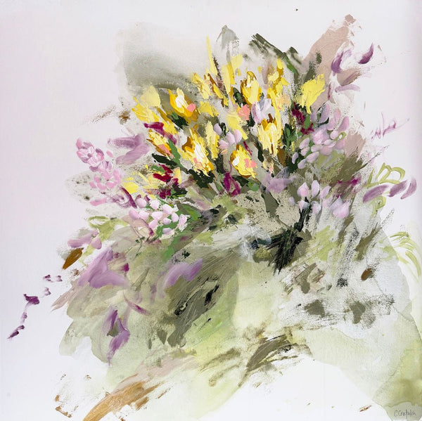 Awakening Light | 36" h x 36" w | Framed - Liza Pruitt