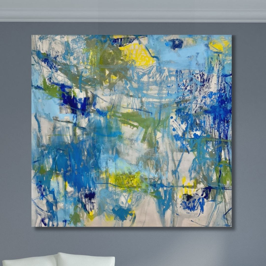 Awakening Tide | 48" h x 48" w - Liza Pruitt