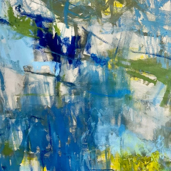 Awakening Tide | 48" h x 48" w - Liza Pruitt