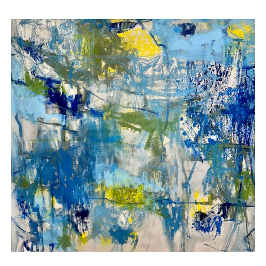 Awakening Tide | 48" h x 48" w - Liza Pruitt