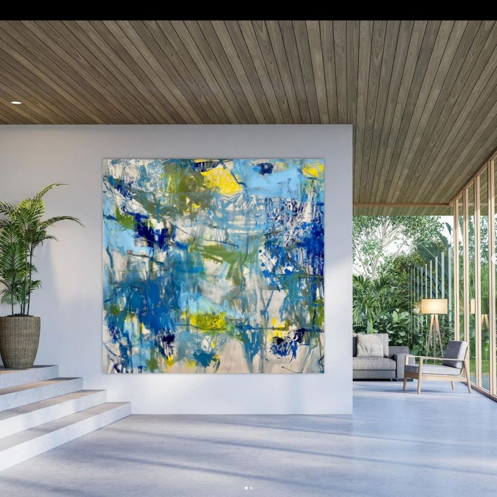 Awakening Tide | 48" h x 48" w - Liza Pruitt