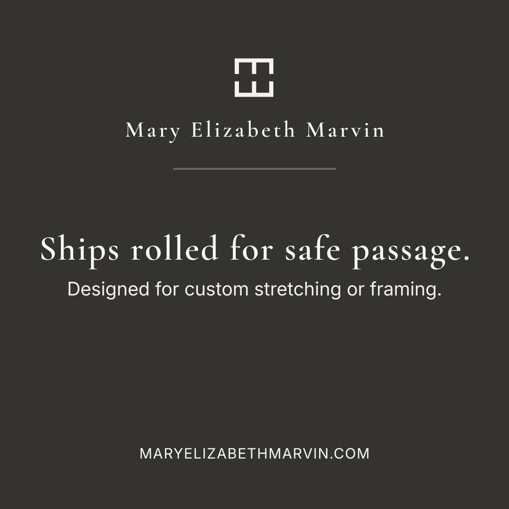 Awakening Tide | 48" h x 48" w - Liza Pruitt