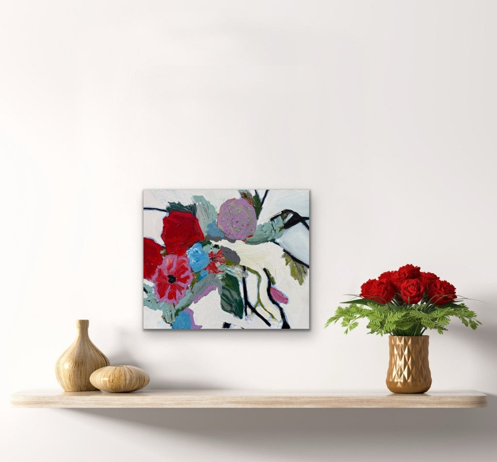 Azure Rebellion | 20" h x 24" w - Liza Pruitt