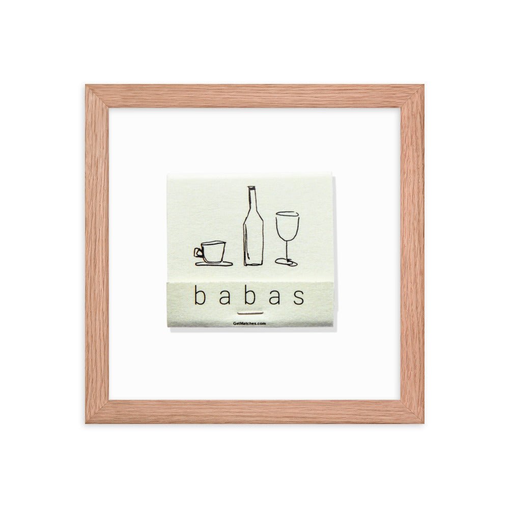 Babas on Cannon Framed Print - Liza Pruitt