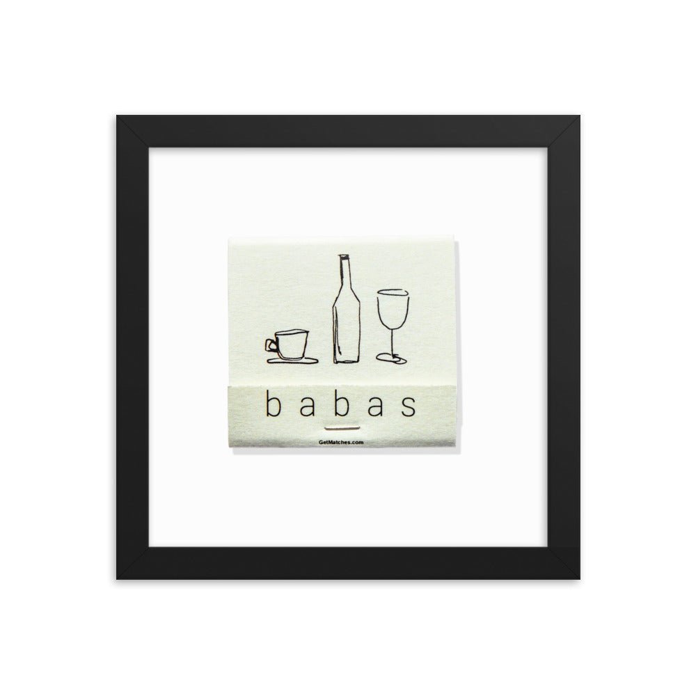 Babas on Cannon Framed Print - Liza Pruitt