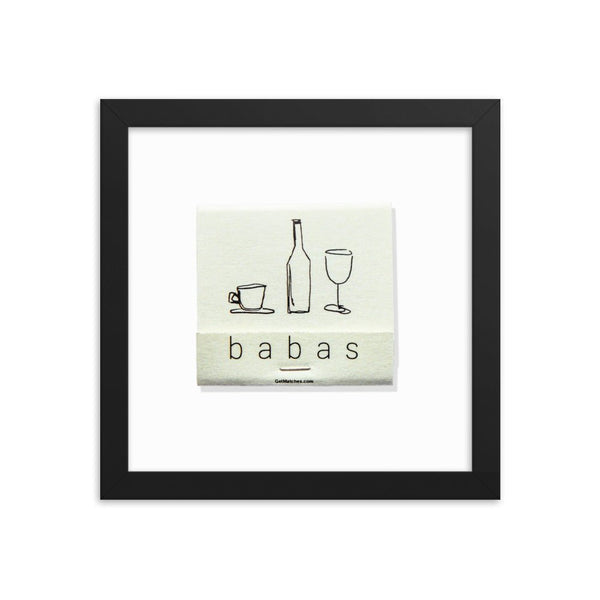 Babas on Cannon Framed Print - Liza Pruitt