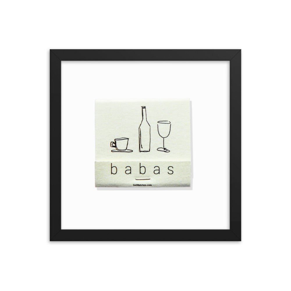 Babas on Cannon Framed Print - Liza Pruitt