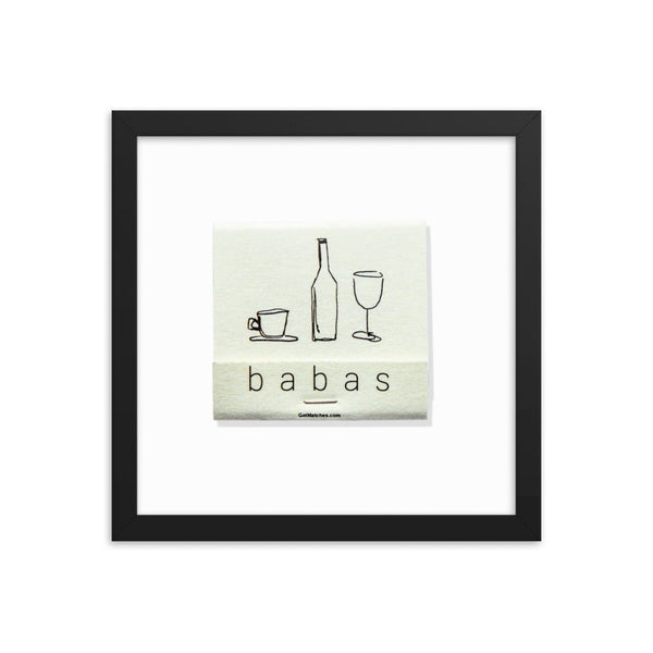 Babas on Cannon Framed Print - Liza Pruitt