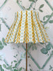 BABY RIVIERA BOX PLEAT LAMPSHADE | YELLOW - Liza Pruitt