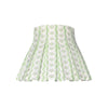 BABY RIVIERA CLASSIC BOX PLEAT LAMPSHADE | GREEN - Liza Pruitt