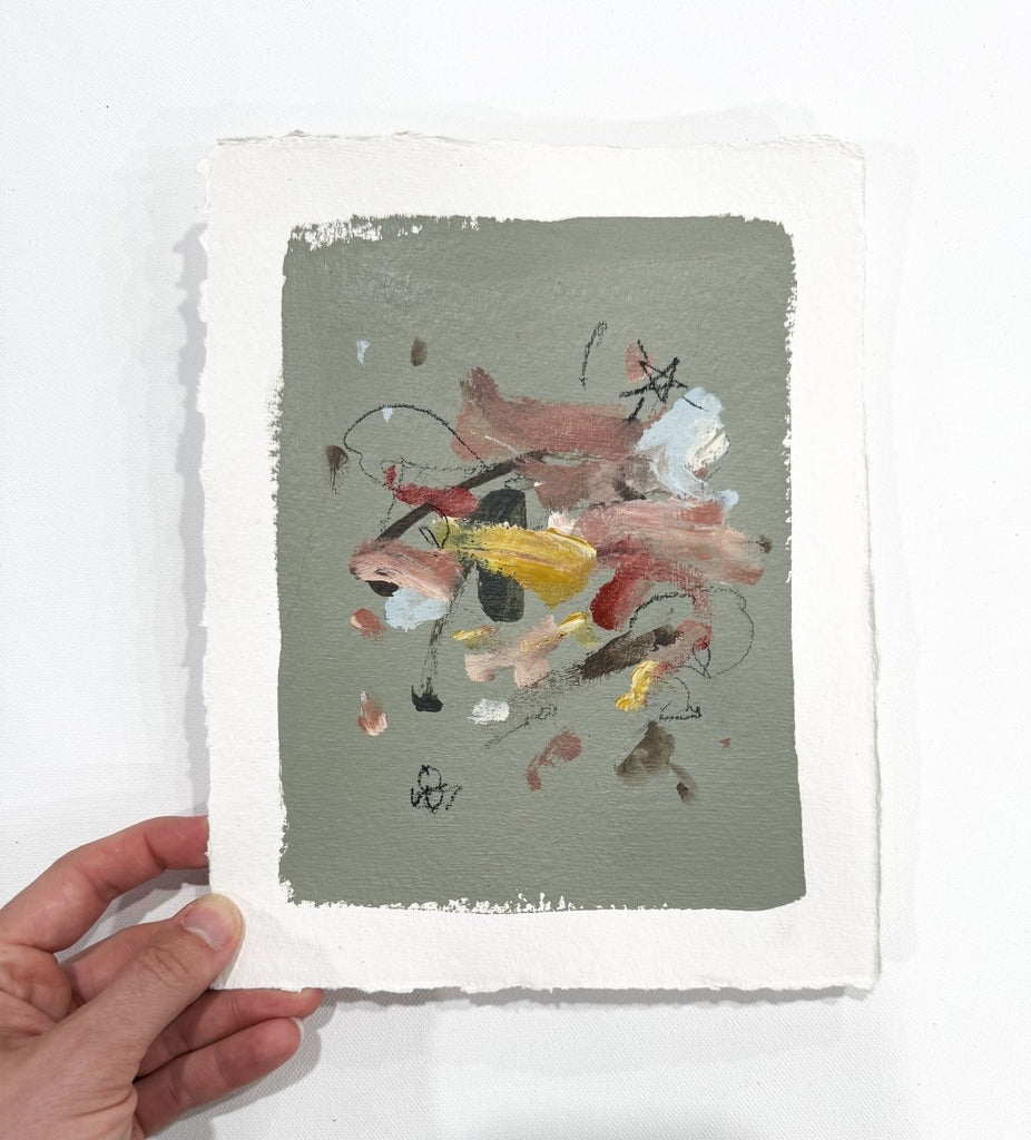 Baby Wolf 9 | 10" h x 8" w - Liza Pruitt