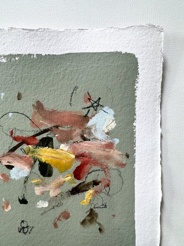 Baby Wolf 9 | 10" h x 8" w - Liza Pruitt