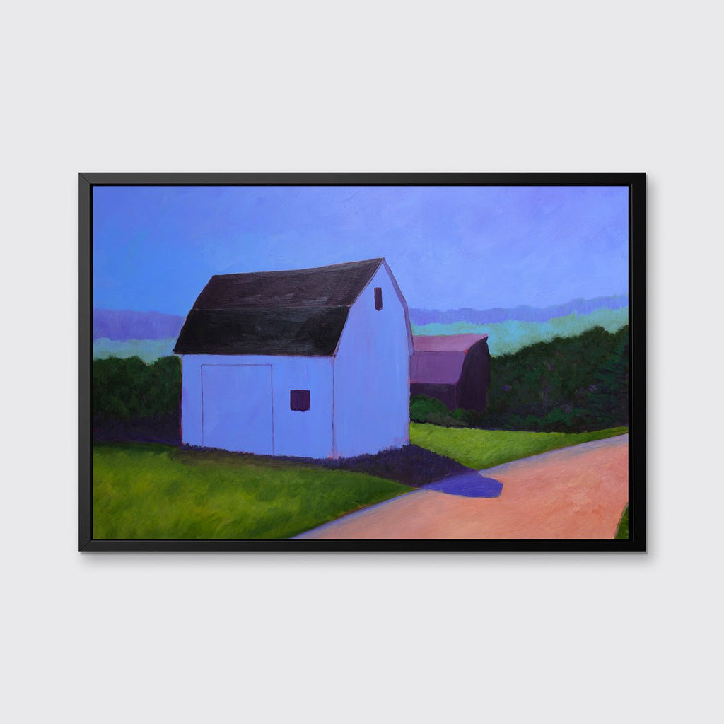 Back Road Barn - Open Edition Canvas Print - Liza Pruitt