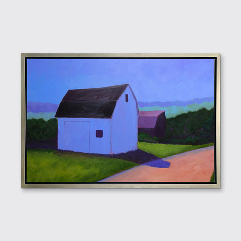 Back Road Barn - Open Edition Canvas Print - Liza Pruitt
