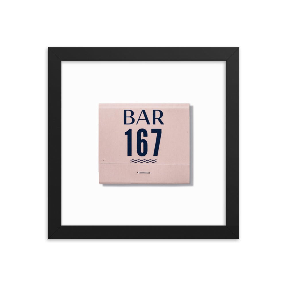 Bar 167 Framed Print - Liza Pruitt
