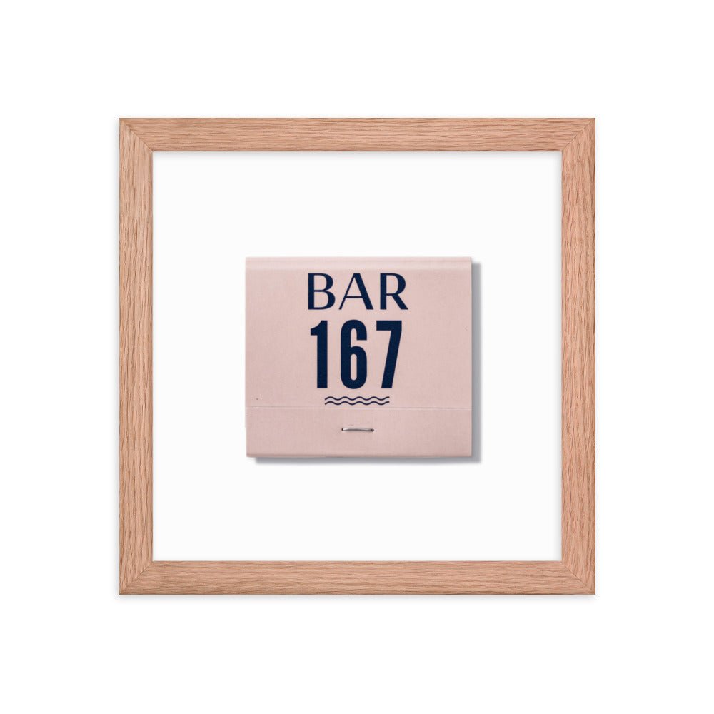 Bar 167 Framed Print - Liza Pruitt