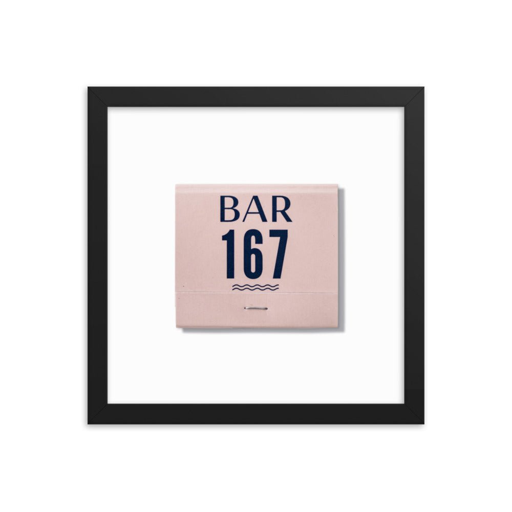 Bar 167 Framed Print - Liza Pruitt