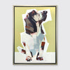 Basset - Limited Edition Canvas Print - Liza Pruitt