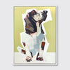 Basset - Limited Edition Canvas Print - Liza Pruitt