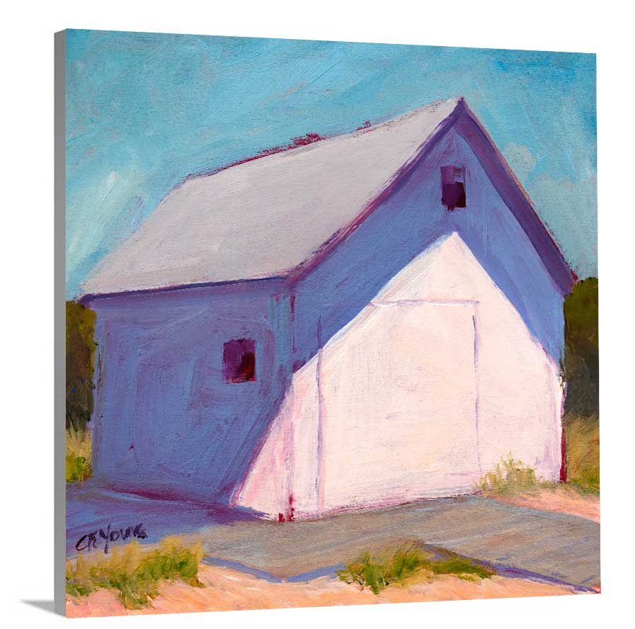 Beachside Barn - Open Edition Canvas Print - Liza Pruitt