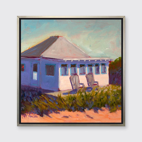 Beachside Bungalow - Open Edition Canvas Print - Liza Pruitt