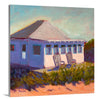 Beachside Bungalow - Open Edition Canvas Print - Liza Pruitt