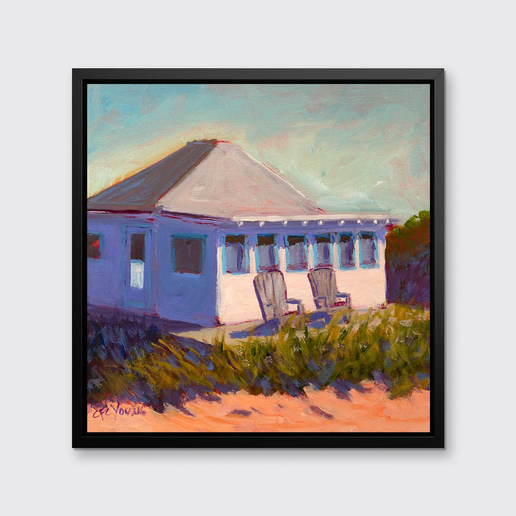Beachside Bungalow - Open Edition Canvas Print - Liza Pruitt