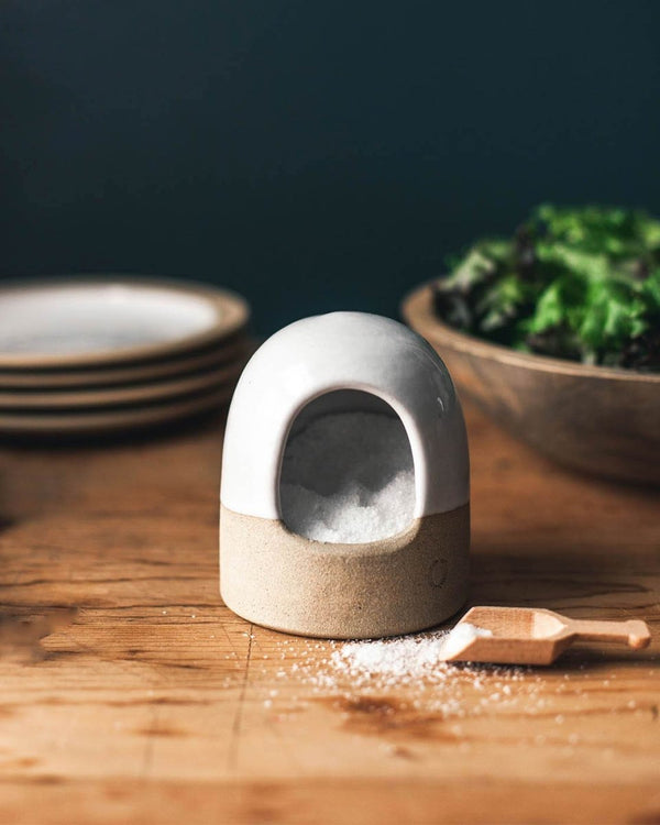 Beehive Salt Cellar & Spoon - Liza Pruitt