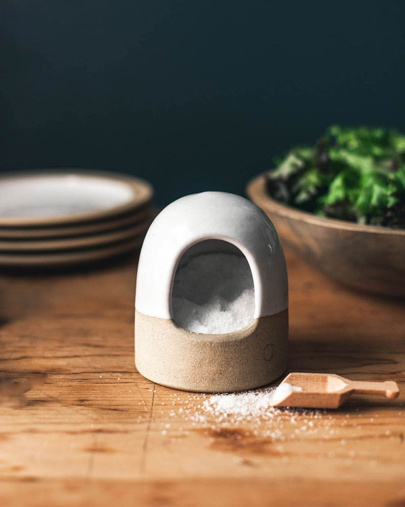 Beehive Salt Cellar & Spoon - Liza Pruitt