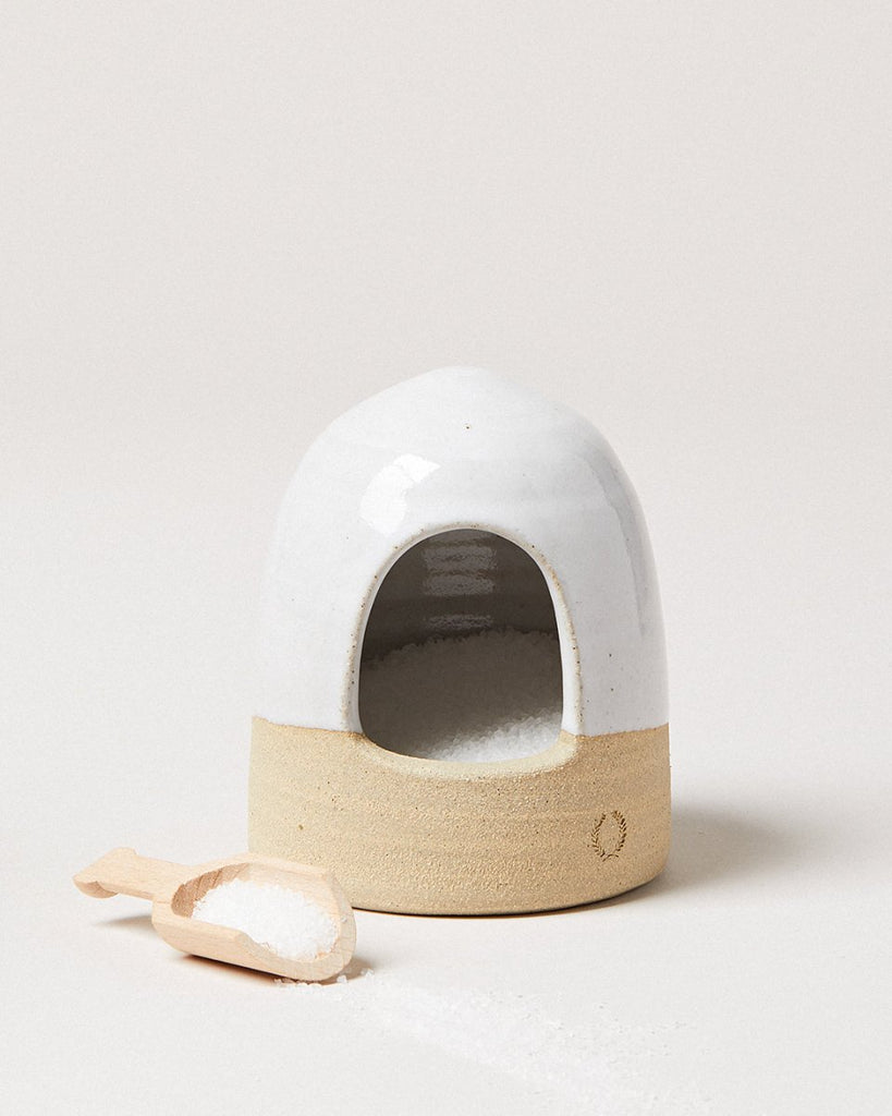 Beehive Salt Cellar & Spoon - Liza Pruitt