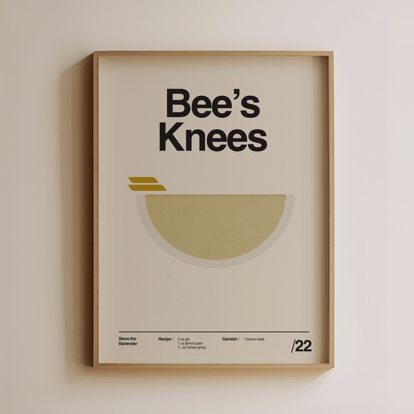 Bee's Knees - Steve the Bartender Cocktail - Liza Pruitt