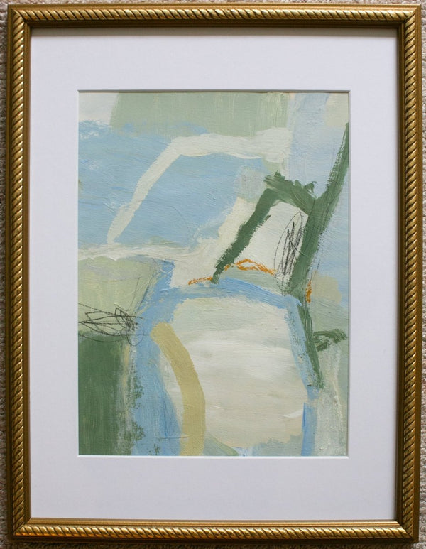 Beneath Oak Trees | 16" h x 12" w | Framed - Liza Pruitt